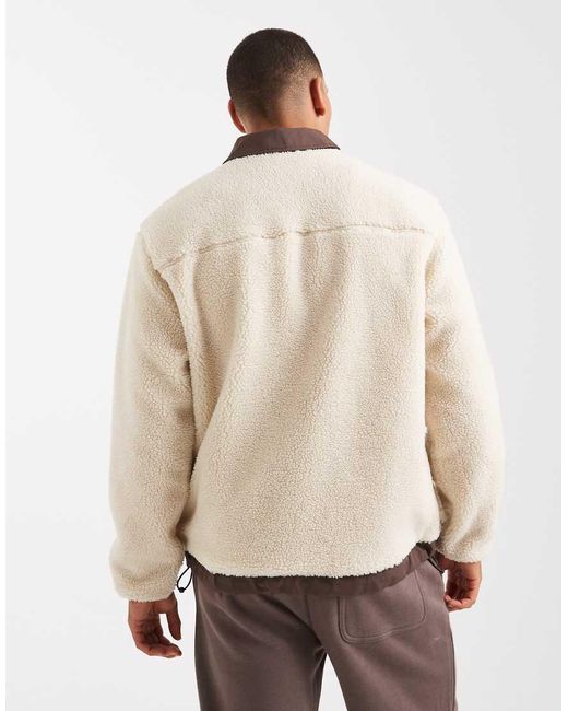 Levi's Natural Joonie Sherpa Jacket for men