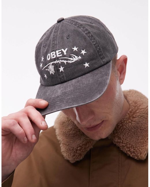 Penn - casquette Obey pour homme en coloris Brown
