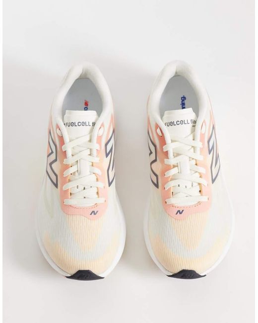 New Balance White Flite-r Womens Running Trainers