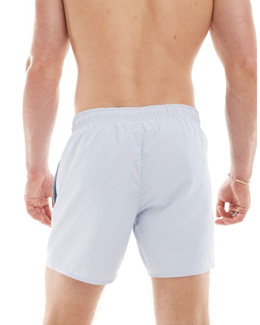 Lacoste Blue Logo Swim Shorts for men