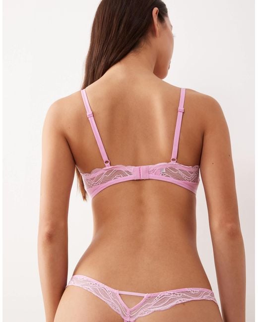 Calvin Klein Pink – sensual stretch – spitzen-tanga