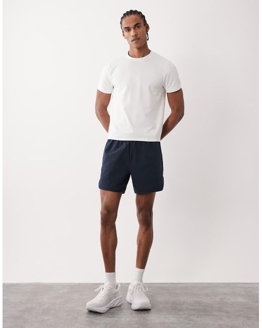 4505 White Shrunken Muscle Fit Cotton Baby Tee With Quick Dry Finish for men