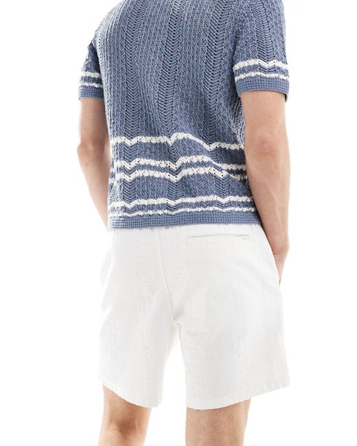 Hollister Blue Drawstring Shorts for men