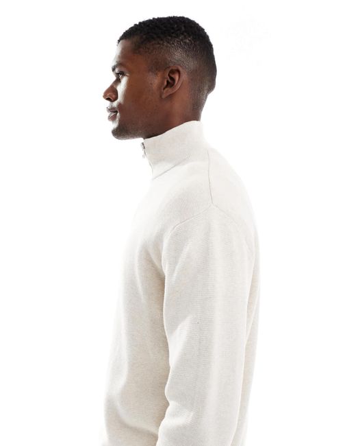 Pull en maille Jack & Jones pour homme en coloris White
