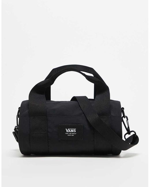 Vans Black Barreled Mini Bag