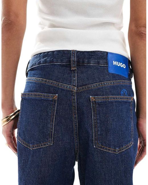 HUGO Blue Elyah Straight Fit Jeans