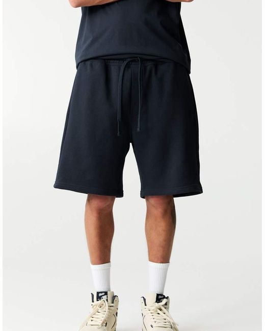 Set Basic Con T-Shirt E Bermuda di Pull&Bear in Blue da Uomo