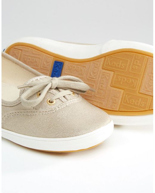 Keds champion best sale metallic