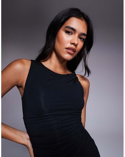 Oh Polly Blue Ione Shift Mini Dress