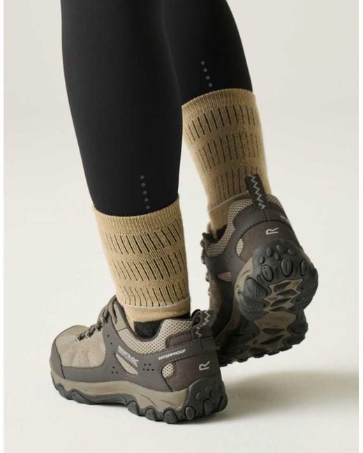 Regatta Black Edgepoint Iv Technical Waterproof Low Walking Boots