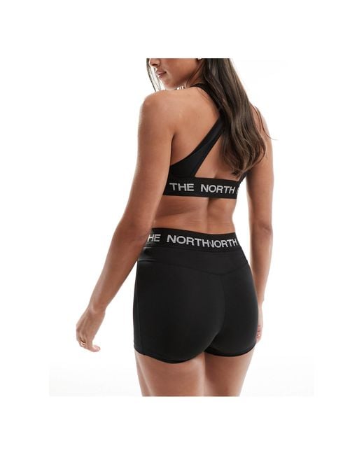 The North Face Black – tech – knappe shorts