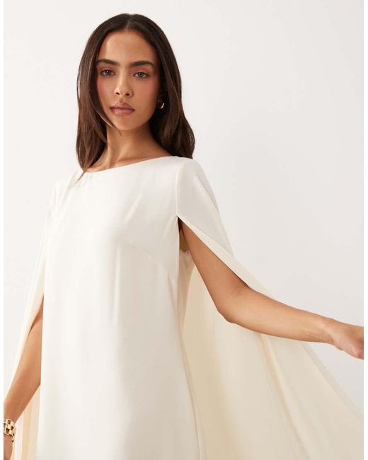 Ralph Lauren Natural Long Sleeve Mini Dress