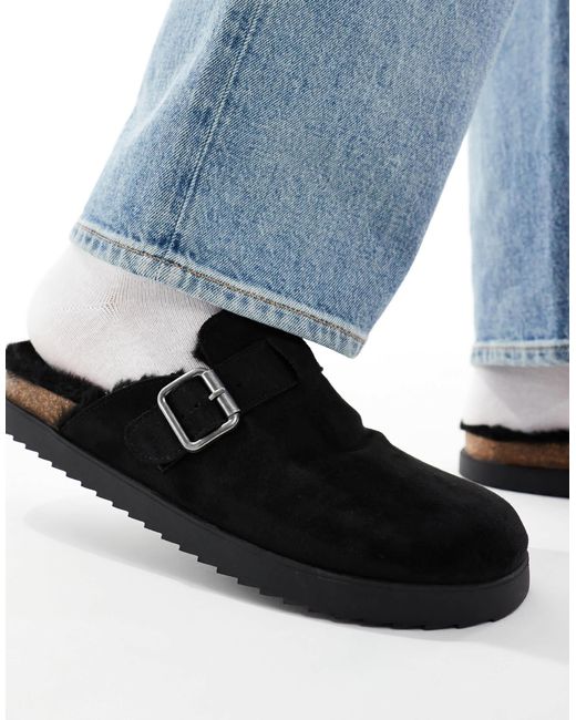 ASOS – mule-loafer in Blue für Herren