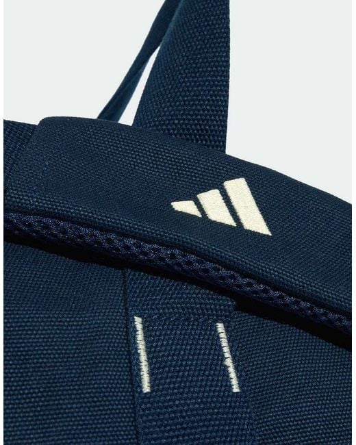 Adidas Originals Blue Canvas Duffel Bag