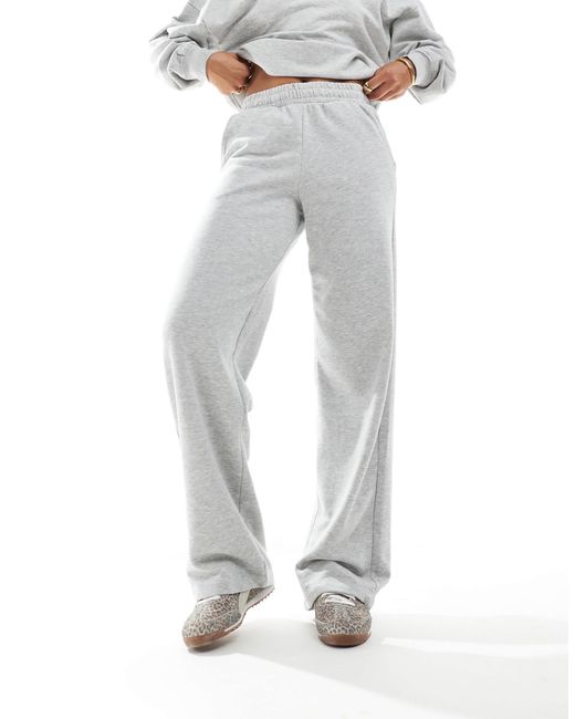 JJXX White – loose-fit-jogginghose