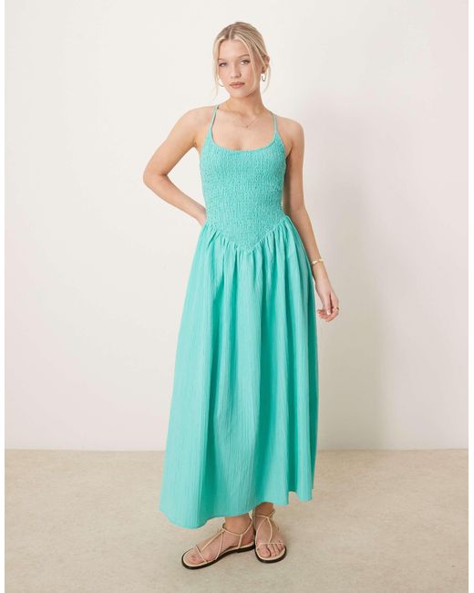 ASOS Blue – maxikleid