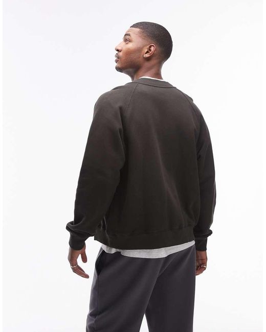ARKET Green Jersey Sweat Zip Front Cardigan for men