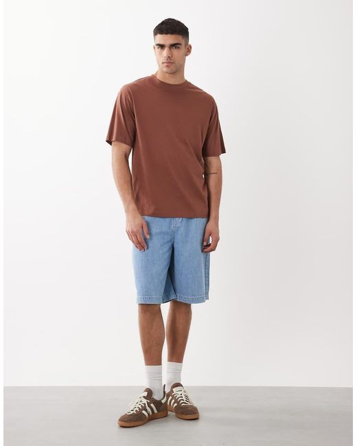 T-Shirt Basic Comoda di ASOS in Red da Uomo
