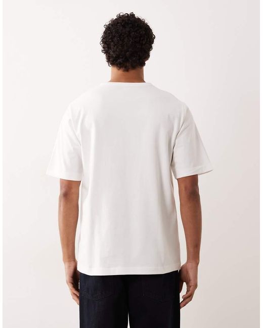 ARKET Purple Heavyweight Jersey Oversized T-Shirt for men