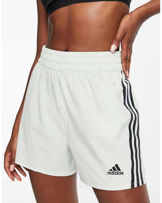 adidas Originals Adidas Training Icons Striped Side Panel Shorts in