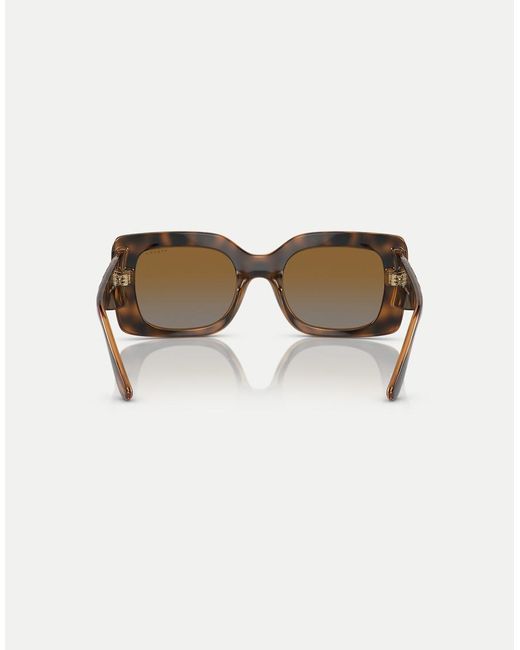 Vogue Natural Eyewear Vo5481S Rectangle Polarised Sunglasses With Lens