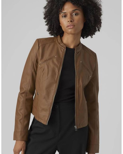 Giacca Color Cognac di Vero Moda in Black