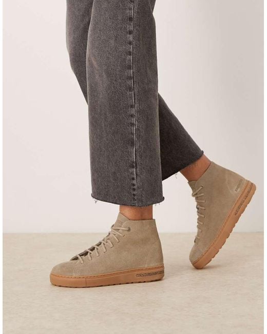 Birkenstock Gray Bend Mid Trainers