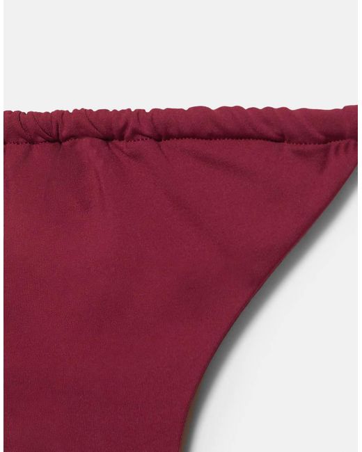 Pull&Bear Blue Balconette Bikini Top