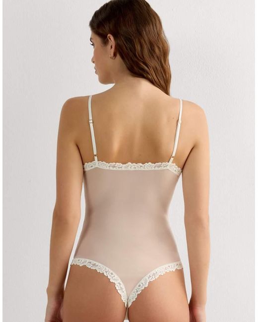 Intimissimi Natural Pretty Flowers Lace And Tulle Body