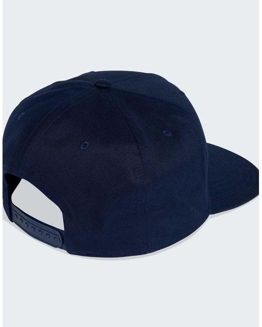 Adidas Originals Blue Adicolor Snapback Cap