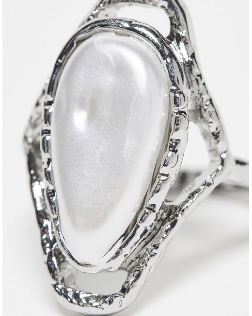 Reclaimed (vintage) White – unisex – ring