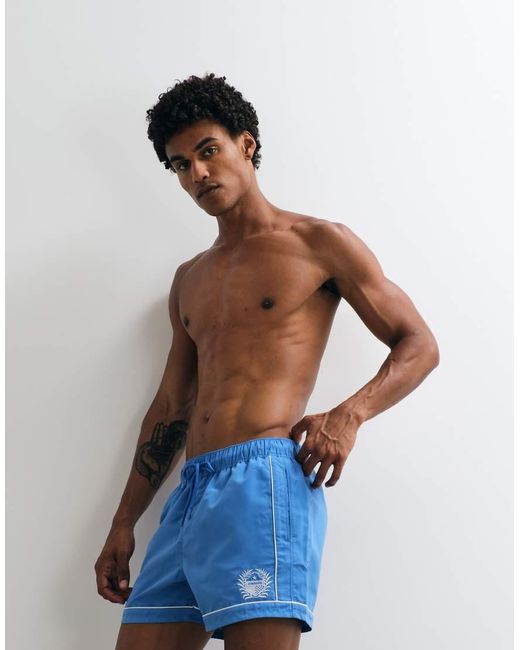 ASOS Blue Swim Shorts for men