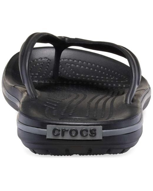 CROCSTM Black Crocband Flip