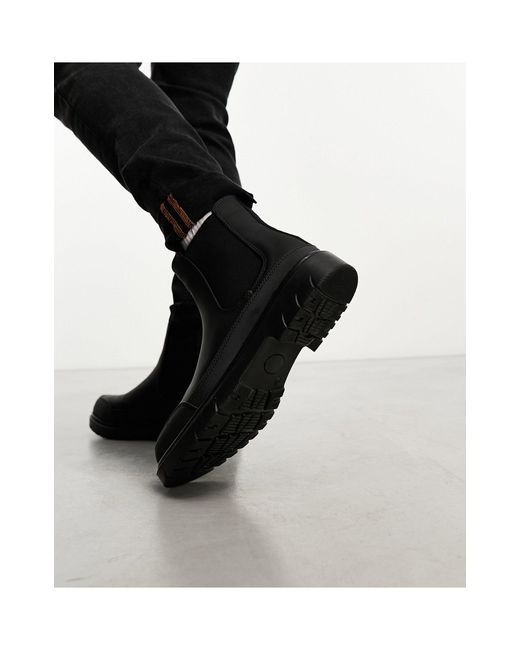 Schuh – banks – chelsea-stiefel in Black für Herren
