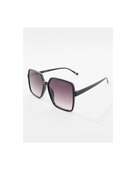 ASOS Black 70s Square Sunglasses