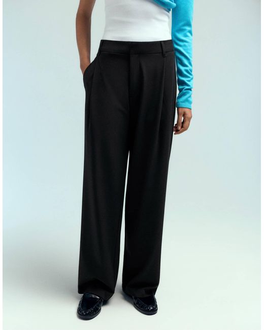 Pull&Bear Black – elegante hose