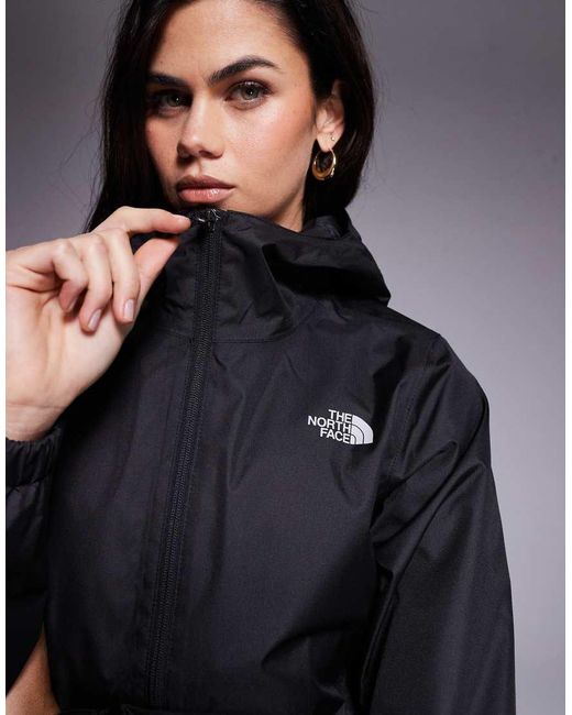 The North Face Black Quest Waterproof Hooded Jacket