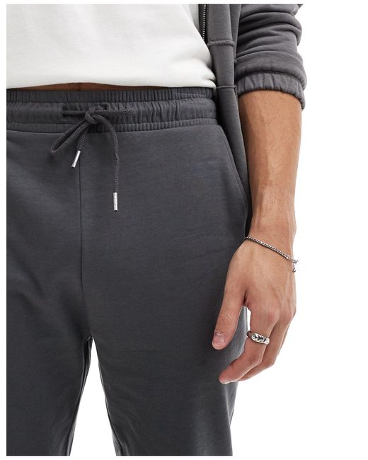 ASOS Gray Skinny Fit Trackies for men