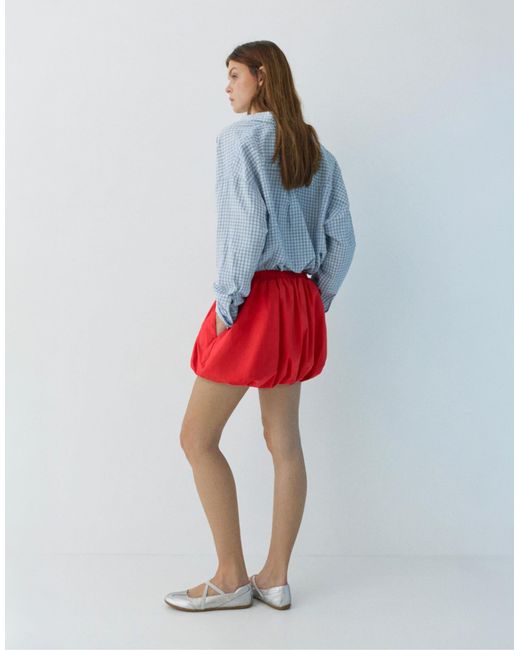 Mini-jupe bouffante Pull&Bear en coloris Blue