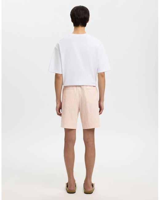 SELECTED White Shorts for men