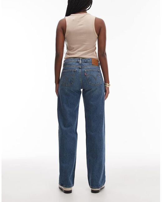 Levi's Blue Low Loose Jeans