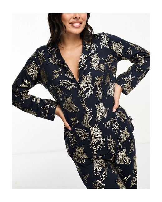 Exclusivité - - pyjama Chelsea Peers en coloris Black