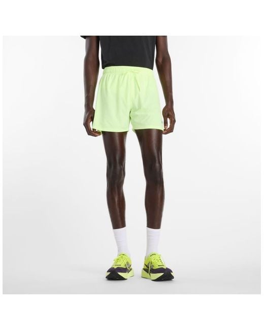 New Balance Green Rc Short 5" for men