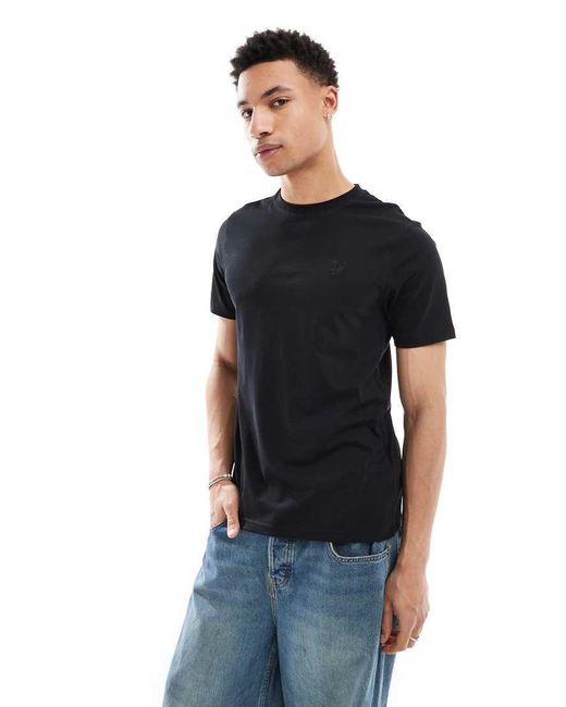 Lyle & Scott Blue Superfine T-Shirt for men