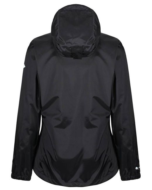 Regatta Black Corinne Iv Waterproof Rainwear Packaway Jacket