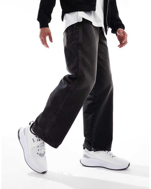 Boss Black Boss Evo Logo Knit Running Trainers for men