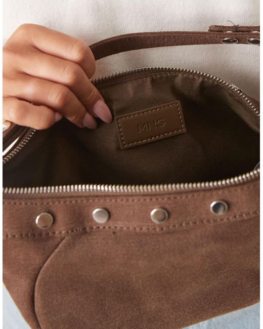 Mango Natural – kleine, weiche handtasche aus baumwolle