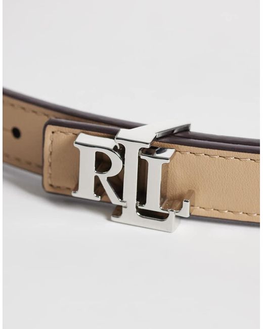 Ralph Lauren Brown Reversible 30 Belt
