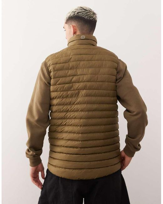 Berghaus Brown Gilet Vaskye Synthetic Insulated Vest for men