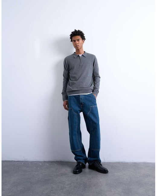 Topman Essential in het Blue voor heren